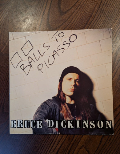 Bruce dickinson balls to - bruce,