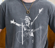 T-shirt Jon Bon Jovi Gibson