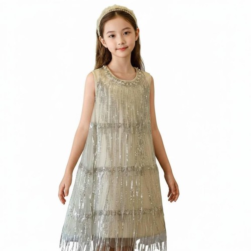 Abito con frange elegante - con,