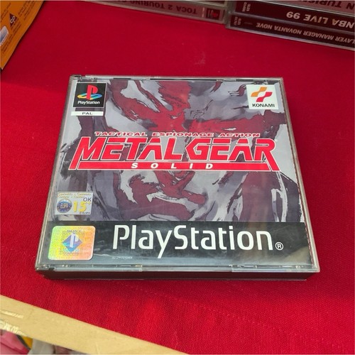 Konami metal gear solid sony - metal,