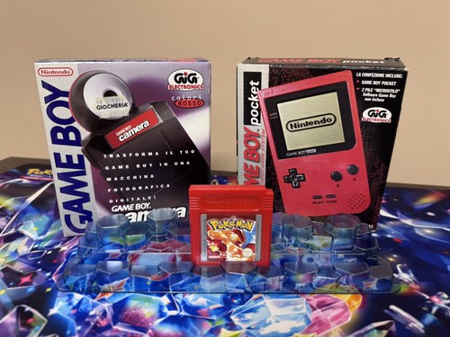 Gameboy pocket red - gameboy, pocket-red