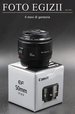 CANON EF 50mm f: 1,8 II - ANALOGICO/DIGITALE - COME NUOVO - GARANZIA DI 6 MESI