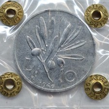 Repubblica Italiana serie 4 valori 1946 perizia Gaudenzi MED. BB+