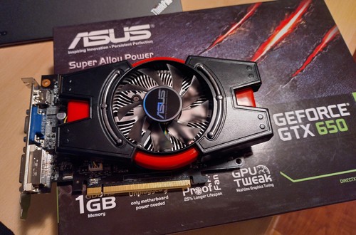 Asus geforce gtx - 650, gddr5