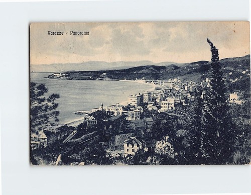 Cartolina panorama varazze - panorama,