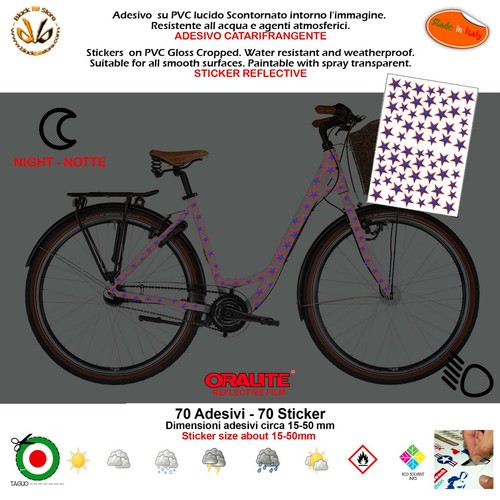 Kit adesivi vinile riflettente