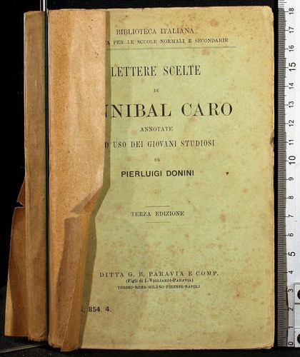 Lettere scelte annibal caro - annibal,