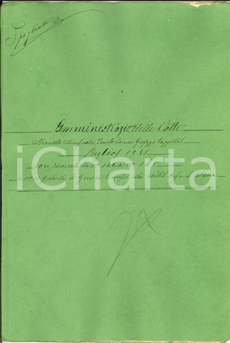 Luglio 1881 siena tenuta - siena,