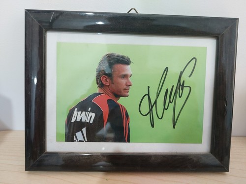 Foto autografata shevchenko - foto,