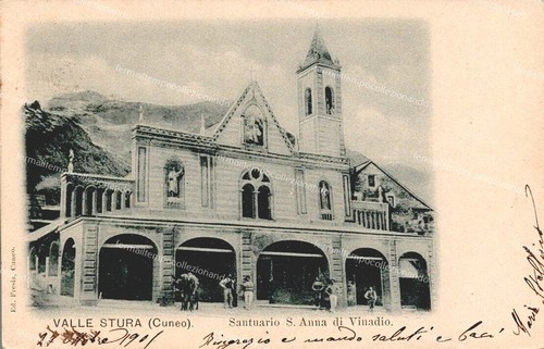 Dr549 cartolina valle - cartolina,