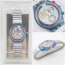 Swatch Chrono Power Steel