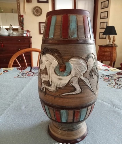 Vaso vintage ceramica - vaso,