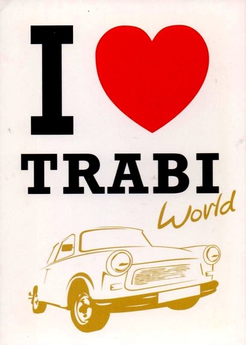 New postcard trabi world - postcard,