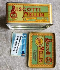 Scatola Biscotti Mellin latta
