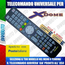 TELECOMANDO UNIVERSALE XDOME