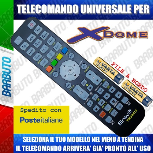Telecomando universale xdome - telecomando,