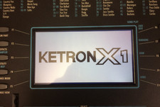 New LCD Display for Ketron X1/X4/SD1 Screen （Black and white display）