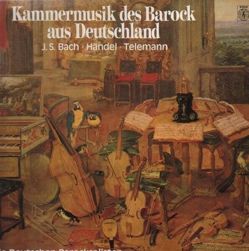 Bach händel telemann - lp,