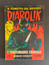 Fumetto Diabolik Numero 2
