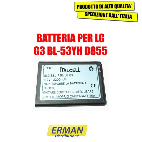 Batteria per bl - lg, bl-53yh