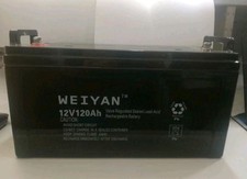 batteria 12v 120 ah per kit