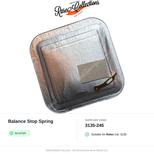 Molla stop bilanciere nuovo - molla,
