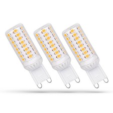 3 X Lampade A Stelo LED Tubolari 4,9W G9 Chiare 540lm Neutre 4000K DIMMERABILI