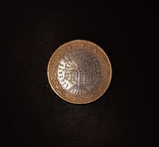 Moneta 1€ "Libertè, Egalitè, Fraternitè" Francia 1999 UNICA EdC