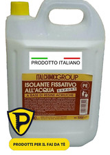 Isolante fissativo all'acqua export base di resine acriliche da 5 lt Italchimici