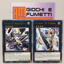LOTTO NUMERO: 39 UTOPIA E C39: RAGGIO UTOPIA in italiano YUGIOH rara yu-gi-oh! 