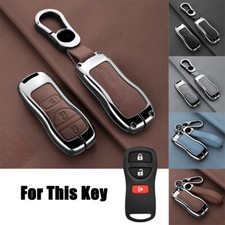 Zinc Alloy Leather Car Key
