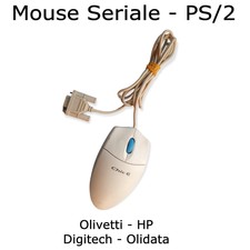 Mouse vintage seriali e ps/2 - Digitech, HP, Olivetti, Trust, Typhoon