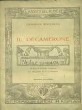 IL DECAMERONE PRIMA EDIZIONE