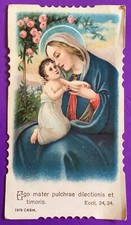 SANTINO HOLY CARD, LA SANTA VERGINE MARIA -RIF. 9906