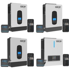 Inverter ibrido EDECOA 12V 24V