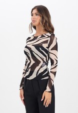 JDY Top Donna Nero Top manica