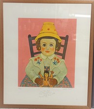 ACHILLE INCERTI SERIGRAFIA 60X70 NUMERATA CON DEDICA