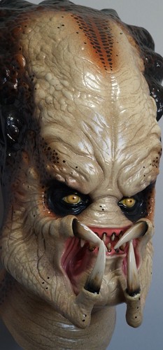 Predator alien latex mask prop - latex,