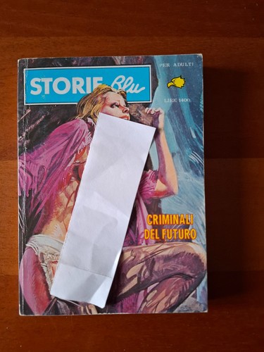 Fumetto vintage storie blu - fumetto,