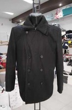 CAPPOTTO OVIESSE Donna Woman Nero in vera pelle  tg 54 MON 1206 LZ