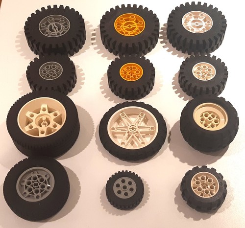 Lego technic ruote pneumatici - technic,