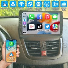 Per Peugeot 207 CC 2006-2015 9" Android 14 Autoradio GPS Navi SWC CarPlay 4+64GB