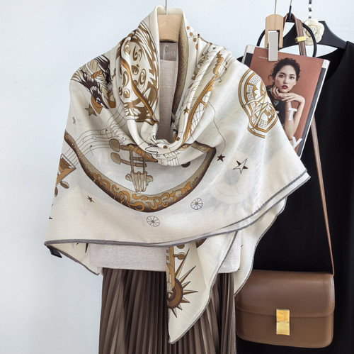 Sciarpa quadrata cashmere - sciarpa,