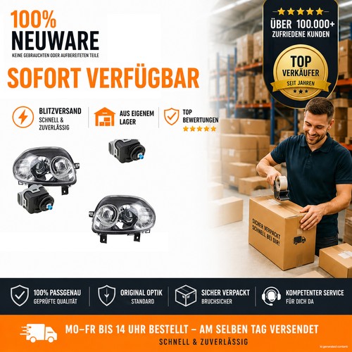 Set fari anteriori - fari, per