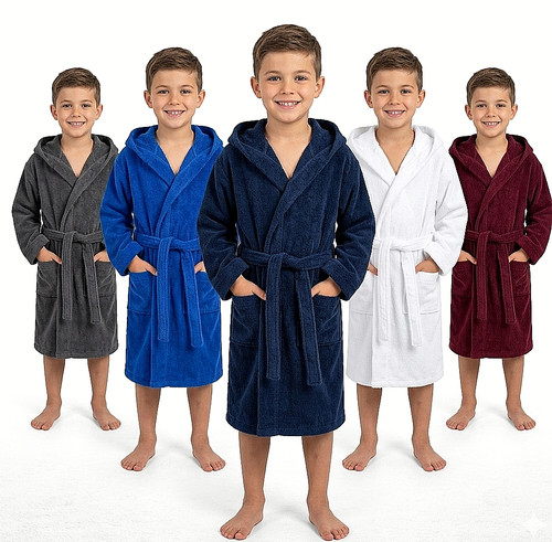 Accappatoio bambino unisex con