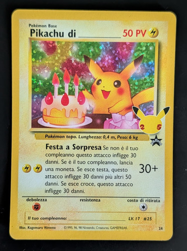 Carta pokemon pikachu - pikachu, __