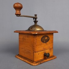 Macina Caffè Trespade FB In Legno E Metallo Collezione Esposizione Vintage 1960