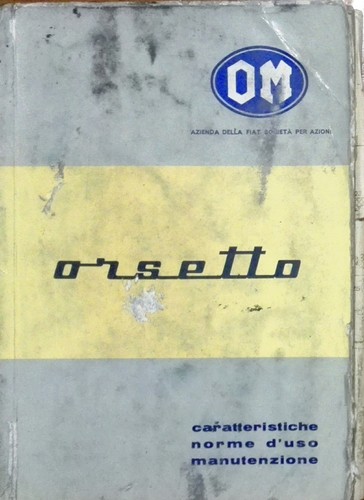 Libretto uso manutenzione - uso,