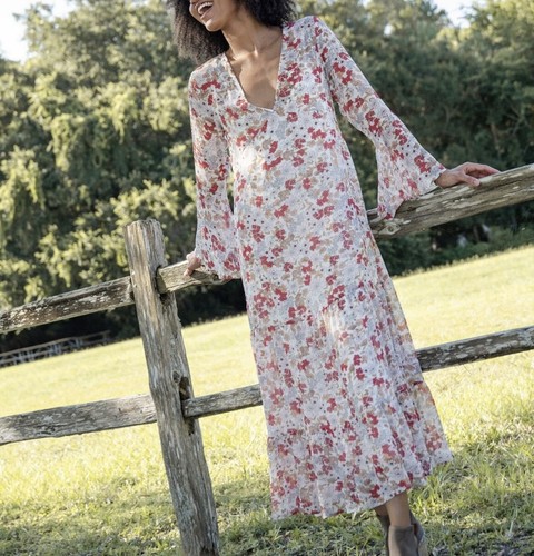 Maxi abito natural life - maxi,