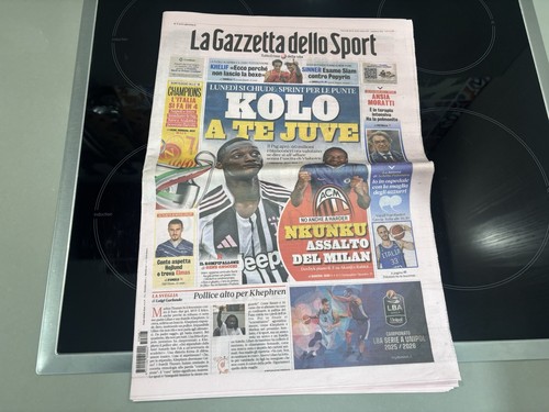 Giornale calcio gazzetta - calcio,